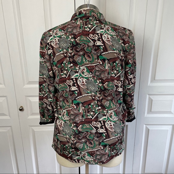 Abstract Print Blazer - Picture 7 of 10